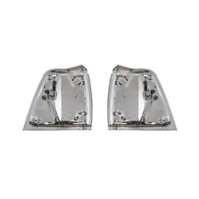 Rareelectrical - New Pair Of Side Marker Lights Compatible With Toyota Pickup 1992-95 To2520127 81610-35100 - Image 3