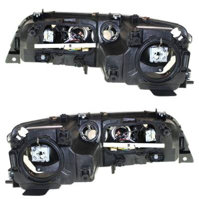 Rareelectrical - New Pair Of Halogen Headlights Compatible With Mazda 6 Mazdaspeed Sedan 2006 2007 2008 By Part - Image 2