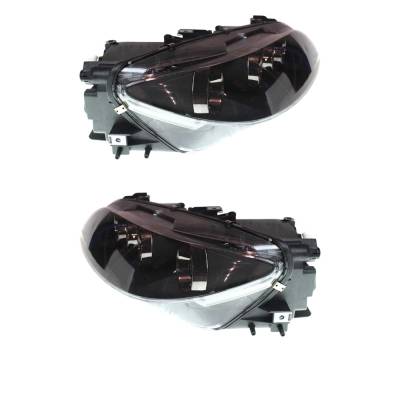 Rareelectrical - New Pair Of Halogen Headlights Compatible With Mazda 6 Mazdaspeed Sedan 2006 2007 2008 By Part - Image 3