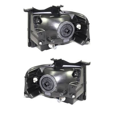 Rareelectrical - New Pair Of Halogen Headlights Compatible With Ford Expedition El King Ranch El Eddie Bauer 2007 - Image 2