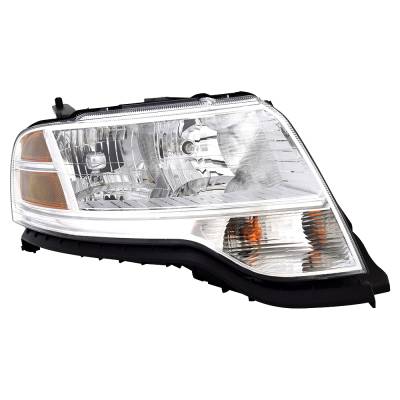 New Right Halogen Headlight Compatible With Ford Taurus X Sel Wagon 4 Door 3.5L 2008 2009 By Part