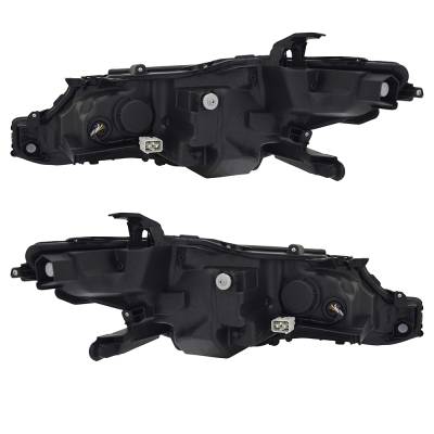 Rareelectrical - New Pair Of Led Headlights Compatible With Toyota Camry Xle Sedan 4 Door 2.5L 2021 2022 2023 By Part - Image 5