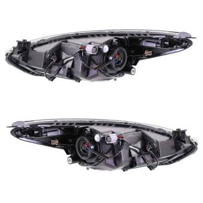 Rareelectrical - New Pair Of Halogen Headlights Compatible With Mazda 2 Touring Hatchback 4 Door 1.5L 2011 2012 2013 - Image 3