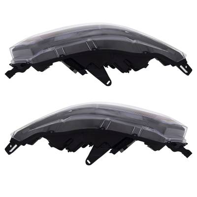 Rareelectrical - New Pair Of Headlights Compatible With Nissan Rogue Sport Sl Sport Utility 4-Door 2.0L 2020 2021 - Image 3