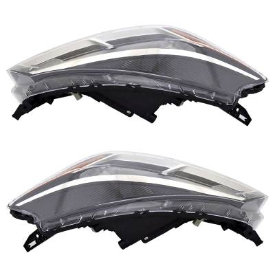 Rareelectrical - New Pair Of Headlights Compatible With Nissan Kicks S Sport Utility 4-Door 1.6L 2021 2022 2023 By - Image 3