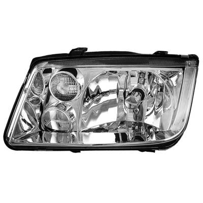 Rareelectrical - New Left Headlight Compatible With Volkswagen Jetta Cl Gl Gli Gls Glx Tdi Sedan 1999 2000 2001 2002 - Image 1