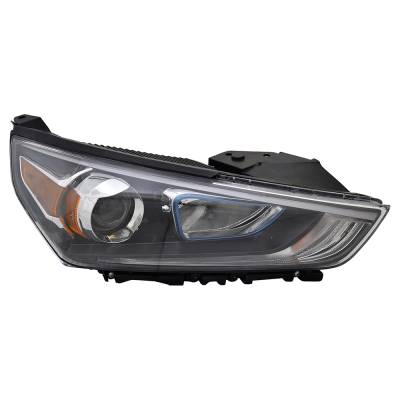Rareelectrical - New Right Headlight Compatible With Hyundai Ioniq Hybrid Sel Hatchback 1.6L 2017 2018 2019 By Part - Image 1