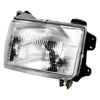 Rareelectrical - New Left Headlight Compatible With Nissan Frontier Xe Standard Cab Pickup 2.4L 3.3L 1998 1999 2000 - Image 1
