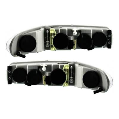 Rareelectrical - New Pair Of Headlights Compatible With Buick Century Custom Limited Sedan 1997 1998 1999 2000 2001 - Image 2