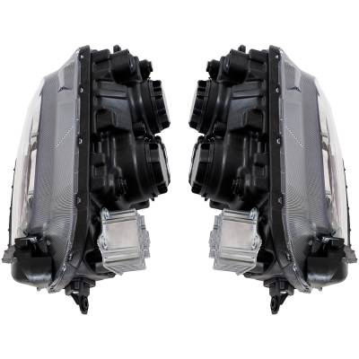 Rareelectrical - New Pair Of Headlights Compatible With Hyundai Palisade Preferred Sport Utility 3.8L 2020 By Part - Image 3