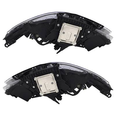 Rareelectrical - New Pair Of Headlights Compatible With Nissan Sentra Sr Sedan 4-Door 2.0L 2022 By Part Number - Image 4