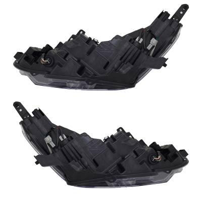 Rareelectrical - New Pair Of Headlights Compatible With Nissan Versa Sr Sedan 1.6L 2020 2021 2022 By Part Number - Image 3