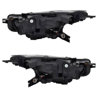 Rareelectrical - New Pair Of Headlights Compatible With Nissan Versa Sr Sedan 1.6L 2020 2021 2022 By Part Number - Image 4