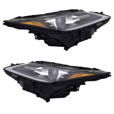 Rareelectrical - New Pair Of Headlights Compatible With Lexus Rx450h Rx350 F Sport Sport Utility 4-Door 3.5L 2020 - Image 3