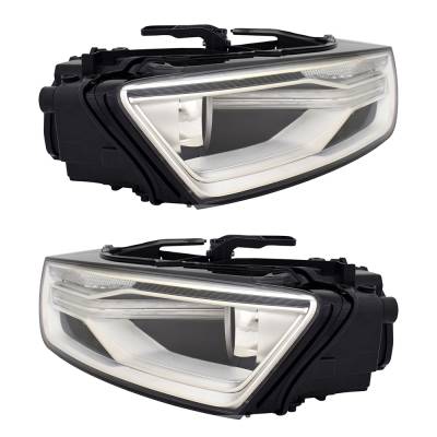 Rareelectrical - New Pair Of Headlights Compatible With Audi Q3 Premium Sport Utility 4-Door 2.0L 2017 2018 Part - Image 3