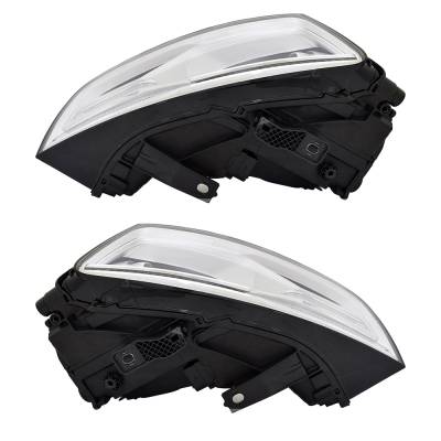 Rareelectrical - New Pair Of Headlights Compatible With Audi Q3 Premium Sport Utility 4-Door 2.0L 2017 2018 Part - Image 4