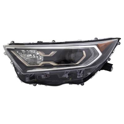 Rareelectrical - New Left Headlight Compatible With Toyota Rav4 Prime Xse Sport Utility 4 Door 2.5L 2021 By Part - Image 4