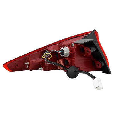 Rareelectrical - New Passengers Halogen Outter Tail Light Compatible With Hyundai Ioniq Hybrid Blue Hatchback Ev-Gas - Image 2