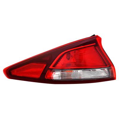 New Left Side Halogen Outter Tail Light Compatible With Hyundai Ioniq Hybrid Blue Hatchback Ev-Gas