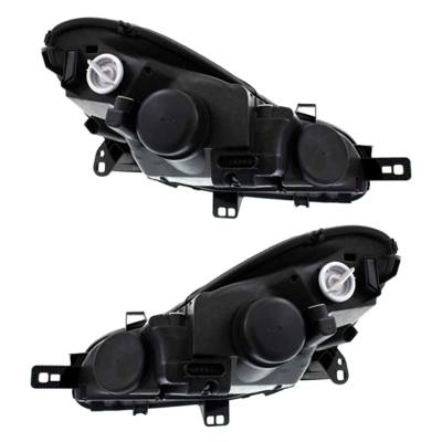 Rareelectrical - New Halogen Headlight Compatible With Smart Fortwo Electric Drive Convertible 2011-2015 By Part - Image 2