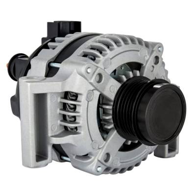 New 150A Decoupler Pulley Internal Fan 5 Groove Cw Alternator Compatible With Buick Cadillac