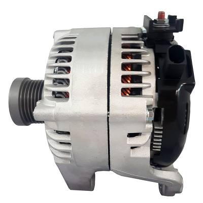 Rareelectrical - New 175A Decoupler Pulley Wheel Internal Fan 6 Groove Cw Alternator Compatible With Bmw Sport - Image 7
