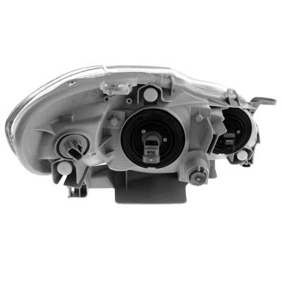 Rareelectrical - New Driver Side Halogen Headlight Compatible With Toyota Corolla Le Sedan 1.8L 4 Door 2003-2004 By - Image 2