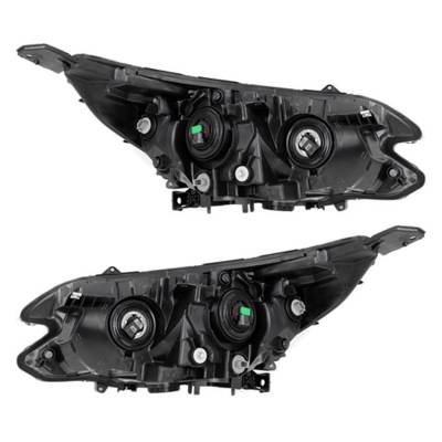 Rareelectrical - New Pair Of Headlight Compatible With Honda Cr-V Touring Sport Utility 2015-2016 By Part Number - Image 2