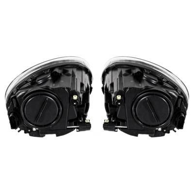 Rareelectrical - New Pair Of Halogen Headlight Compatible With Volkswagen Beetle Convertible 2013-2015 By Part Number - Image 2