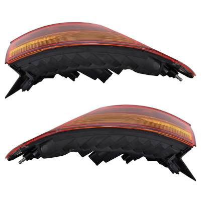 Rareelectrical - New Led Outer Pair Tail Lights Compatible With Volkswagen Jetta Gli Autobahn Gli S 2.0L 2019 By - Image 4