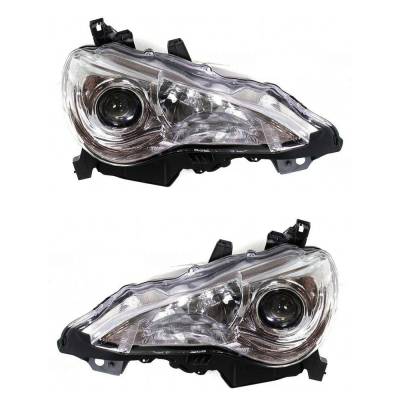 Rareelectrical - New Pair Of Halogen Headlights Compatible With Scion Fr-S Base Coupe 2 Door 2.0L 2013 2014 2015 2016 - Image 5