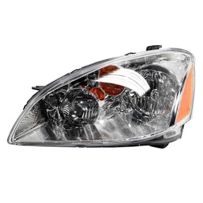 Rareelectrical - New Left Halogen Headlight Compatible With Nissan Altima Sl Sedan 2002 2003 2004 By Part Number - Image 1