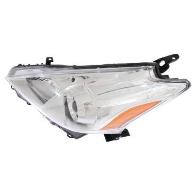 Rareelectrical - New Left Halogen Headlight Compatible With Toyota Prius V Base Wagon 1.8L 2012 2013 2014 By Part - Image 3