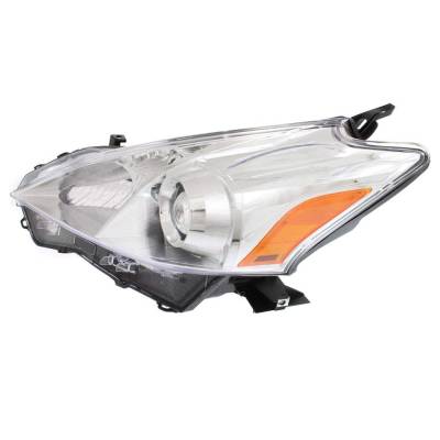 Rareelectrical - New Left Halogen Headlight Compatible With Toyota Prius V Base Wagon 1.8L 2012 2013 2014 By Part - Image 4