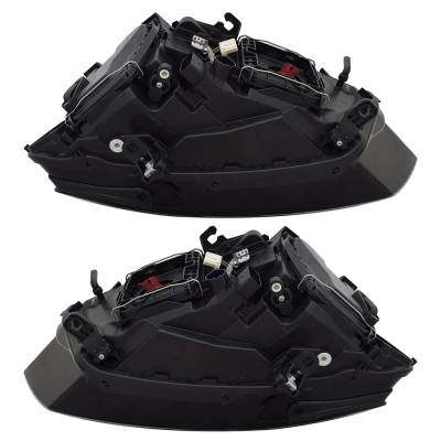 Rareelectrical - New Pair Of Headlights Compatible With Audi Q5 Sport Utility 2013 2014 2015 2016 2017 By Part - Image 5