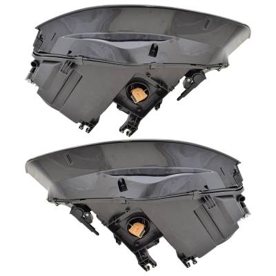 Rareelectrical - New Pair Of Headlights Compatible With Audi A4 Sedan 2012 2013 2014 2015 2016 2017 By Part Numbers - Image 6