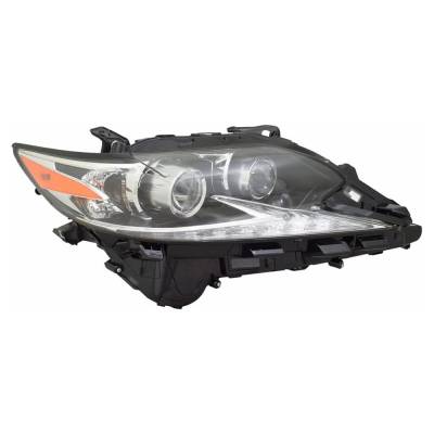 Rareelectrical - New Right Led Headlight Compatible With Lexus Es350 Base Sedan 4 Door 3.5L 2016 2017 2018 By Part - Image 1