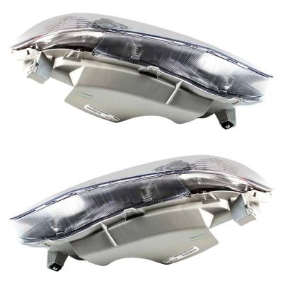 Rareelectrical - New Pair Of Halogen Headlights Compatible With Toyota Corolla S Sedan 1.8L 2005 2006 2007 2008 By - Image 5