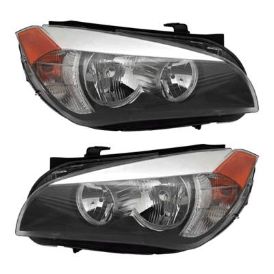 New Pair Of Headlight Compatible With Bmw X1 Sport Utility 2015 By Part Number 63-11-7-290-238