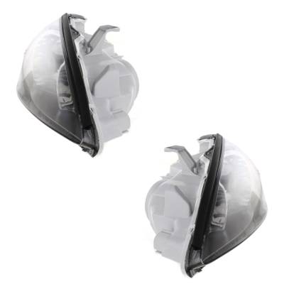 Rareelectrical - New Pair Of Halogen Headlights Compatible With Toyota Camry Se Sedan 4 Door 2.4L 2002 2003 2004 By - Image 2