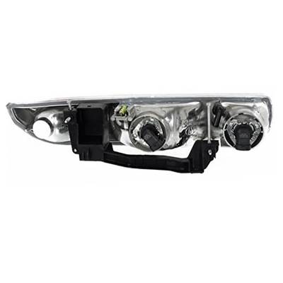 Rareelectrical - New Left Halogen Headlight Compatible With Saturn Sl2 Base Sedan 1.9L 2000 2001 2002 By Part Number - Image 2