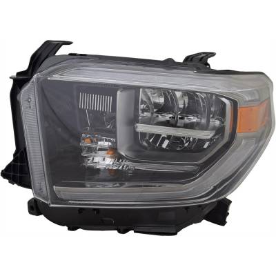 Rareelectrical - New Left Headlight Compatible With Toyota Tundra Limited Crew Cab Pickup 5.7L 2018 By Part Number - Image 1