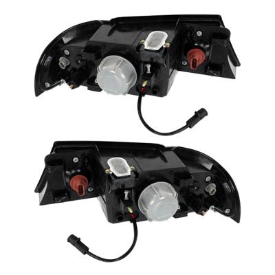 Rareelectrical - New Pair Halogen Headlights Compatible With Lincoln Blackwood Base Crew Cab Pickup 4-Door 5.4L 2002 - Image 2