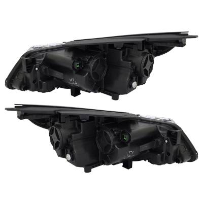Rareelectrical - New Pair Of Headlights Compatible With Kia Optima Ex Sedan 4-Door 2016 2017 By Part Numbers - Image 2