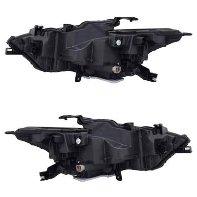 Rareelectrical - New Pair Of Headlights Compatible With Nissan Maxima S Sedan 2019 2020 2021 By Part Numbers - Image 2