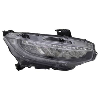 Rareelectrical - New Right Side Headlights Compatible With Honda Civic Touring Sedan 2019 2021 By Part Numbers - Image 4