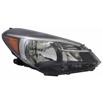 Rareelectrical - New Right Headlight Compatible With Toyota Yaris Le Hatchback 2015 2016 2017 By Part Numbers - Image 1