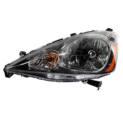 Rareelectrical - New Left Halogen Headlight Compatible With Honda Fit Sport Hatchback 4 Door 1.5L 2012 2013 2014 By - Image 1