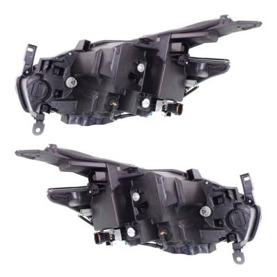 Rareelectrical - New Pair Of Headlights Compatible With Nissan Murano Platinum Sport Utility 4-Door 2015 2016 2017 - Image 2