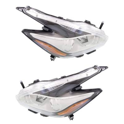 Rareelectrical - New Pair Of Headlights Compatible With Nissan Murano Platinum Sport Utility 4-Door 2015 2016 2017 - Image 4